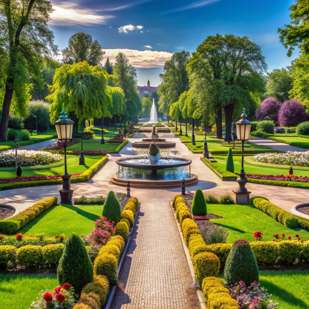 Прогулка по парку 